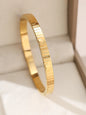 1pieces/set women's wedding jewelry party holiday Valentine's Day gift stainless steel bracelet plated with 18K gold bracelet