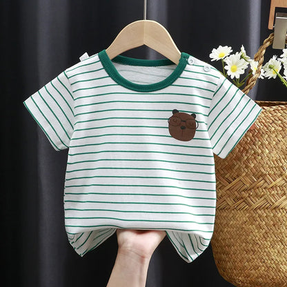Kids Cotton Graphic Tee | Summer Unisex T-Shirt for Babies and Toddlers