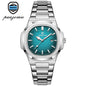 Fashion Men's Watches Business Stainless Steel Quartz Wrist Watch Calendar Date Male Casual Sports Luminous Clock