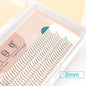 Brown Lashes A Type False Eyelashes 8-12mm | Natural Fairy Lash Clusters for Korean Makeup