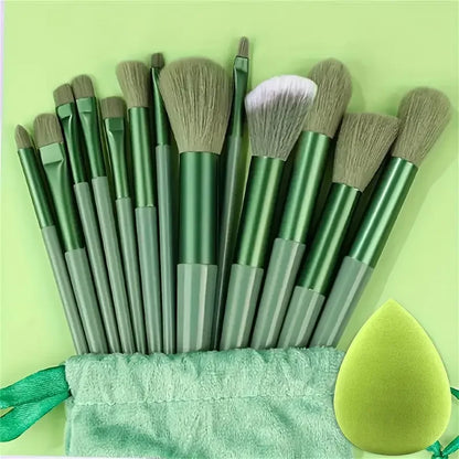 Professional 13-Piece Makeup Brush Set | Complete Cosmetic Tool Kit