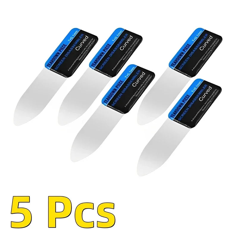 Curved LCD Screen Opening Pry Tool Set | Ultra Thin Flexible Spudger for Phone Repair