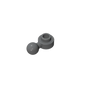 Gobricks GDS-1500 Hinged Plate 1x1 with Ball Head | Compatible Building Brick
