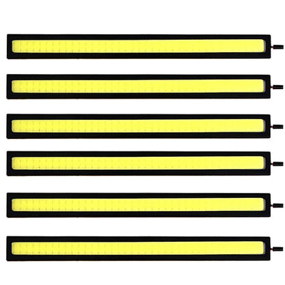 IP67 Waterproof LED Strip Light | 17cm COB Chipset & 3M Adhesive Mounting for Fog/DRL