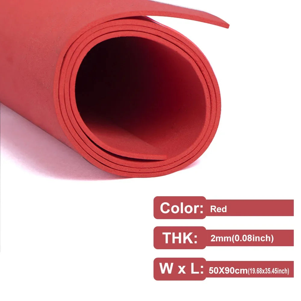 2mm Thick Multicolor EVA Foam Paper Sheet | 50x90cm DIY Craft Foam