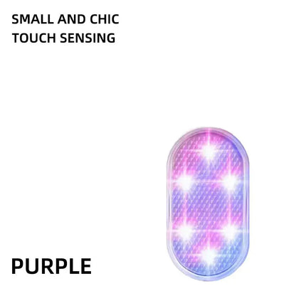 Mini Wireless Car LED Touch Light | Magnetic Induction USB Rechargeable