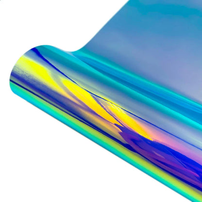 Holographic Permanent Adhesive Vinyl Sheets | Craft Decals for Cups, Walls, and Signs