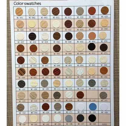 96Pcs 15mm Wood Furniture Screw Cap Covers | Self-Adhesive Hole Stickers for Desk Cabinets