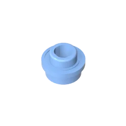 PL.ROUND 1X1 W. THROUGHG. HOLE Building Blocks 85861 28626 | Compatible with Lego MOC Gifts