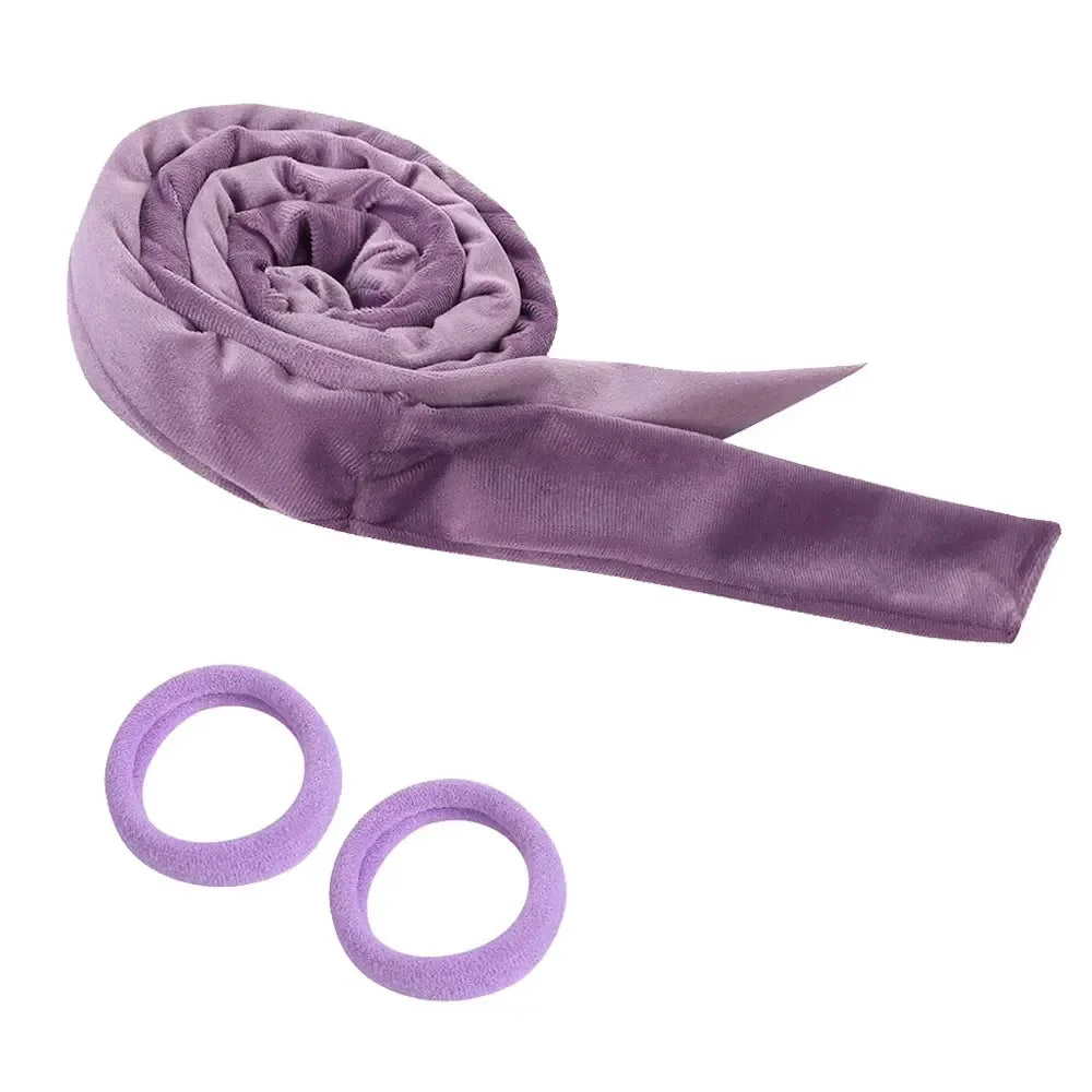 Heatless Curling Rod Headband | No Heat Hair Curler for Soft Waves