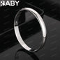 URBABY 925 Sterling Silver Design Round Bangle For Women Creativity Gifts Street All-match Party And Daily Wear