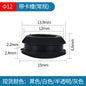 Solid Silicone Rubber Caps 2mm to 16mm T Type Plug Cover Snap-on Gasket Blanking End Caps Seal Stopper
