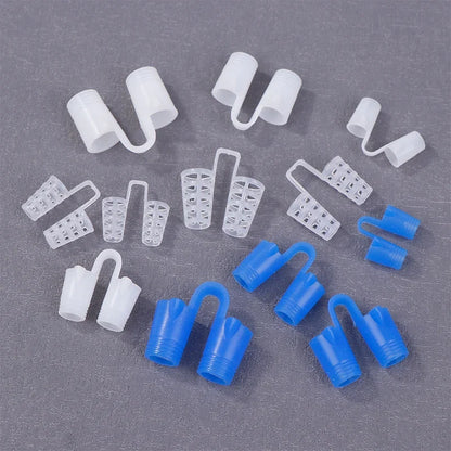 4/8Pcs Silicone Snore Nasal Dilators | Anti Snoring Nose Clip for Better Breathing