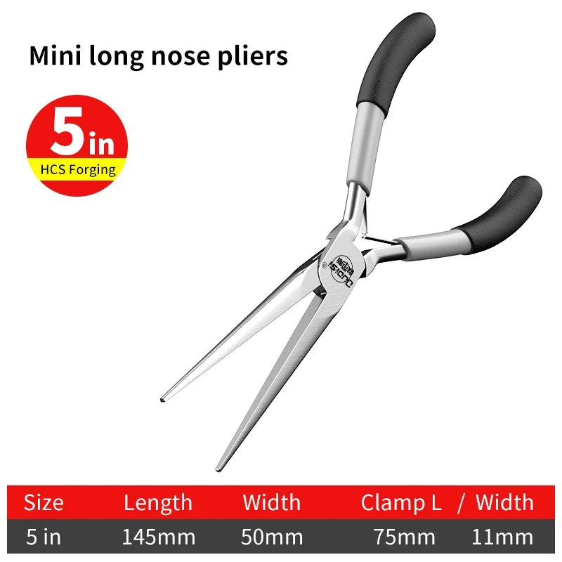 Mini Pliers Set for Jewelry Making and DIY | Multifunctional Carbon Steel Pliers