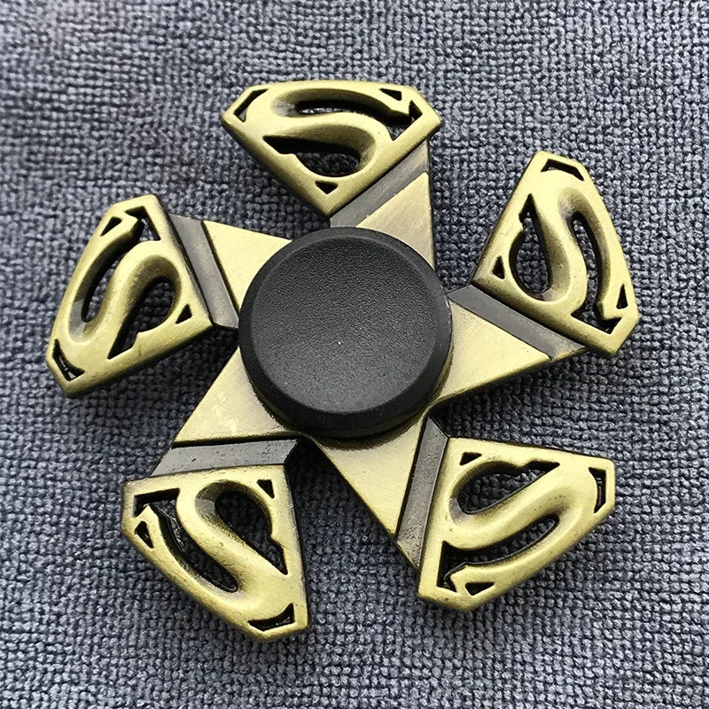 Bronze Metal Alloy Fidget Spinner | R188 Mute Bearing Hand Spinner for Stress Relief
