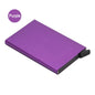Slim Metal RFID Wallet | Minimalist Card Holder for Men and Women