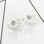Korean Sweet Small Daisy Stud Earring For Women Zircon Flower Girls Fashion Earrings Trend Party Jewelry Gift