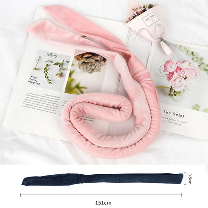 Heatless Curling Rod Headband | No Heat Hair Curler for Soft Sleeping Curls
