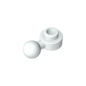 Gobricks GDS-1500 Hinged Plate 1x1 with Ball Head | Compatible Building Brick