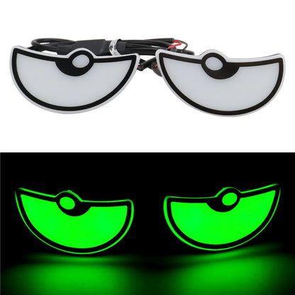2PCS Car LED Demon Eye Light | Universal Dynamic Strobe Turn Signal Decorative Lights