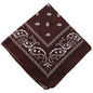 Hip Hop Women Bandana Scarf Girls Kids Punk Square Bandanas Headwear Fashion Bohemian Head Scarf Headbands Hair Accessories 2024