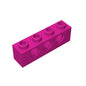 Gobricks GDS-625 Technical Brick 1x4 3-Hole | Compatible with Lego 3701