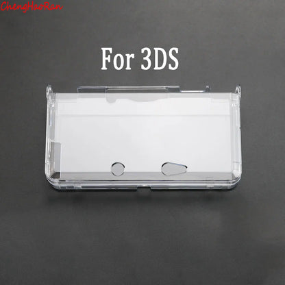1 Piece Clear Protective Case for PSP PSV GBA SP NDSL DSI NDSi XL 3DS XL New 3DS XLLL Console | Universal Crystal Hard Shell