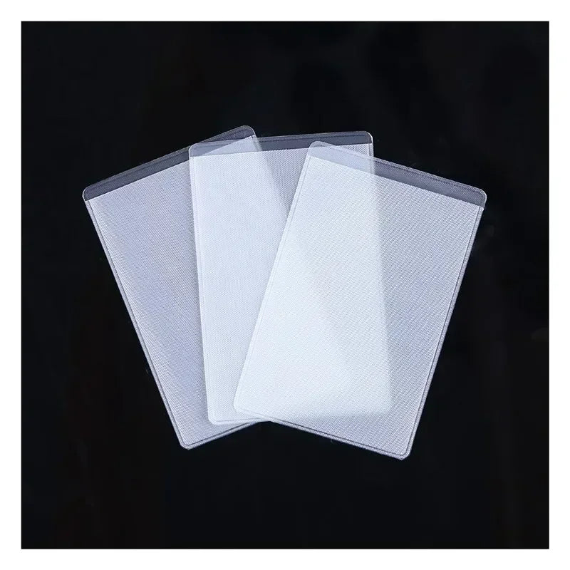 Transparent PVC ID Card Holder | Waterproof Credit Card Protector Pouch