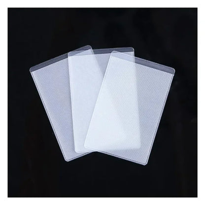 Transparent PVC ID Card Holder | Waterproof Credit Card Protector Pouch