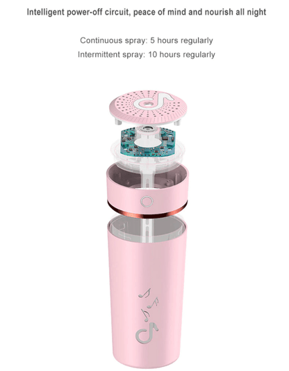 New USB Portable Mini Air Humidifier 200 ML Ultrasonic Essential Oil Diffuser For Home Bedroom Office Car With 7 Color Lights