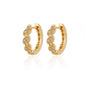 Zircon Pendientes Earring For Women Stainless Steel Hoop Piercing Earring Trending 2024 New Jewerly aretes de mujer bijoux femme