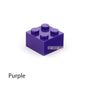 60pcs DIY Building Blocks Thick Figures Bricks 2x2 Dots | Educational Creative Toy for Children