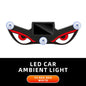 Solar Devil’s Eye Car Window Light | USB-C Rechargeable Flashing Warning Lamp
