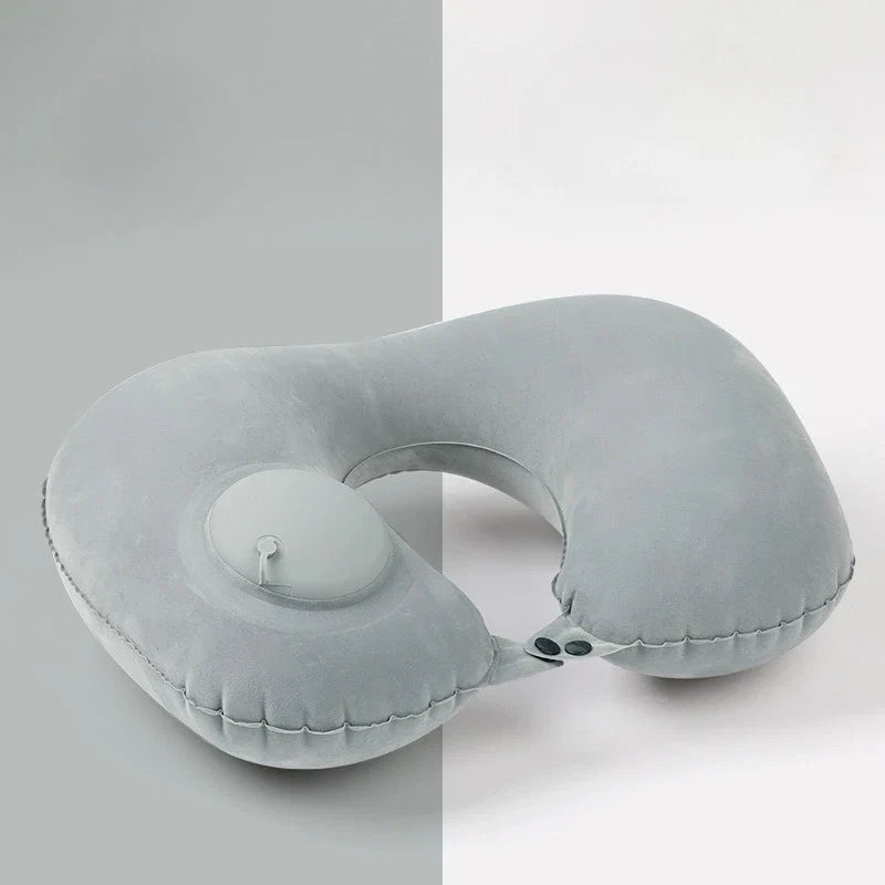 Ergonomic Inflatable Neck Pillow | Balanced Support for Travel