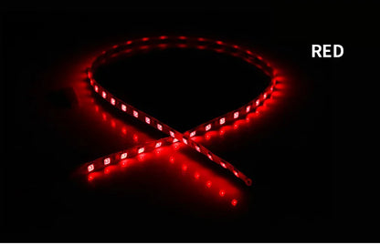 2PCS Car LED Strip Lights 45cm 1210 45SMD | Waterproof Auto Atmosphere Decorative Lamp
