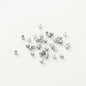 100pcs/lot 1.5/2/2.5mm 14K/18K Gold Color Plated Brass Positioning Beads for DIY Bracelet Necklace Jewelry Making Accessories
