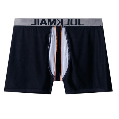 Sexy Men Underwear Men's Boxer 3D Hammock-shaped Pouch Designed Breathable Mesh Panels Men Boxershorts Trunk Male Underpants