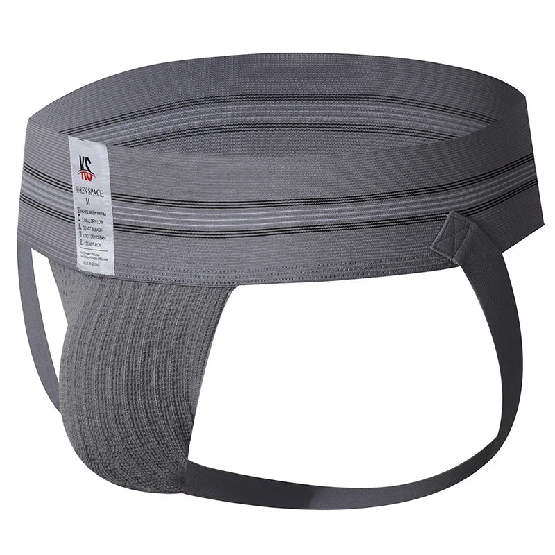 Sexy Men Underwear Jockstrap Homme Mens Jockstrap Breathable Backless Thongs