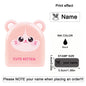Personalized Animal Name Stamp | Custom Waterproof Clothing Label for Kids