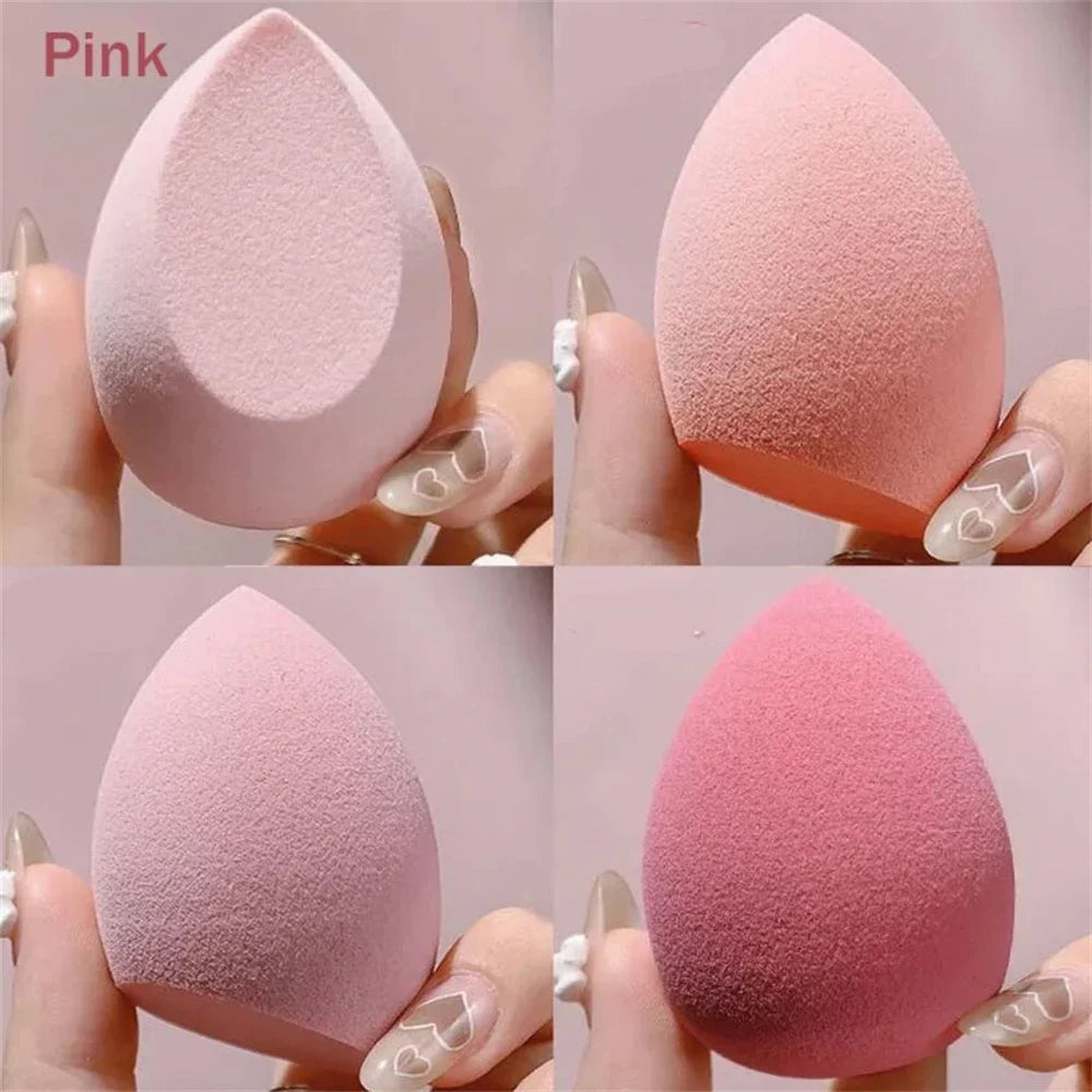 4/8pcs Makeup Sponge Blender Set | Soft Latex Foundation Blending Sponges