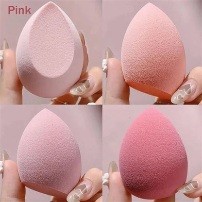 4/8pcs Makeup Sponge Blender Set | Soft Latex Foundation Blending Sponges