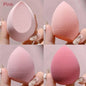 4/8pcs Makeup Sponge Blender Set | Soft Latex Foundation Blending Sponges