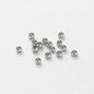 100pcs/lot 1.5/2/2.5mm 14K/18K Gold Color Plated Brass Positioning Beads for DIY Bracelet Necklace Jewelry Making Accessories