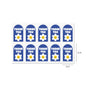 100pcs Thank You Sticker Seals | Small Business Gift Box Packaging Decor