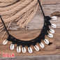 Handmade Shell Choker Necklace | Bohemian Beach Jewelry for Women