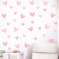 Bohemian Heart Wall Stickers | Self-Adhesive Home Decor for Girls