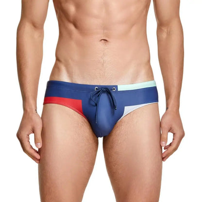 SEOBEAN Men's Swimwear Bikini Swimming Trunks