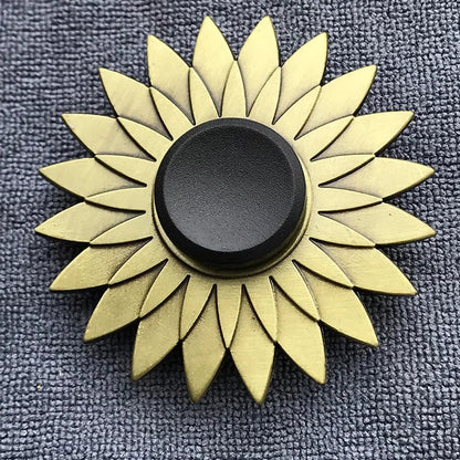 Bronze Metal Alloy Fidget Spinner | R188 Mute Bearing Hand Spinner for Stress Relief