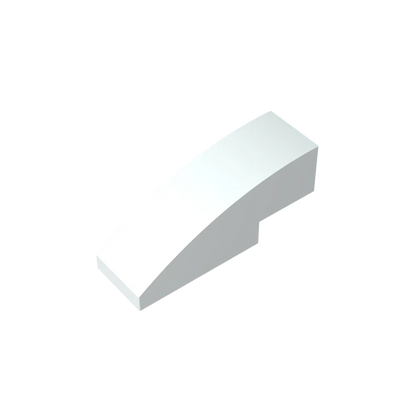 Gobricks GDS-657 Slope, Curved 3 x 1 | Compatible Building Block for Creative Construction