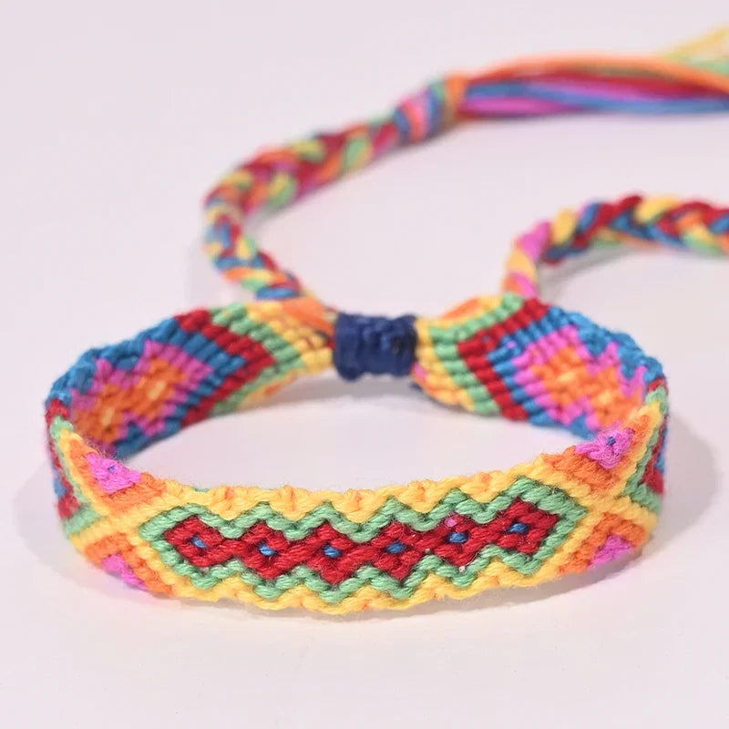 Rope Weave Bohemia Friendship Bracelet | Handmade Summer Beach Style Jewelry